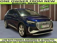 Used Audi Q4 e-tron S-Line 125 kW (170 HP) 2023 Blue SUV