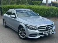 Used Mercedes C220 2014 Silver Sedan