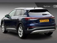Used Audi Q4 e-tron S-Line 150 kW (204 HP) 2022 Blue SUV