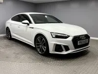 Used Audi A5 Sportback S-Line 2023 White Hatchback