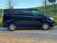 Used Ford Transit Custom Limited 170 HP (125 kW) 2021 Black Van