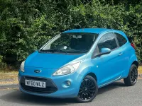 Used Ford Ka Zetec 70 HP (51 kW) 2010 Blue Hatchback