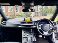 Used Lexus CT200h Sport Line 2012 White Hatchback