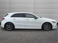 Used Mercedes A250 AMG line 224 HP (164 kW) 2019 White Hatchback