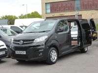 used Vauxhall Vivaro 2900 DYNAMIC L2H1 LWB IN BLACK WITH AIR CONDITIONING,PARKING SENSORS AND MO