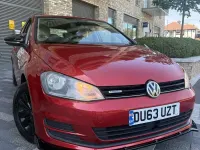Used VW Golf VII SE 2013 Red Hatchback