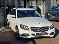 Begagnad Mercedes C350e 2018 Vit Kombi