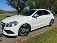 Used Mercedes A160 AMG line 2017 White Hatchback