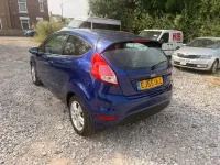 Used Ford Fiesta Zetec 82 HP (60 kW) 2015 Blue Hatchback