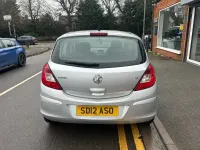 Used Vauxhall Corsa S 85 HP (62 kW) 2012 Silver Hatchback