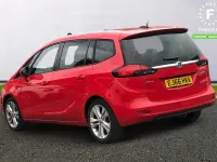 Used Vauxhall Zafira Tourer SRi 2016 Red MPV