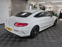 Used Mercedes C300 AMG Line Premium 245 HP (180 kW) 2019 White Coupe
