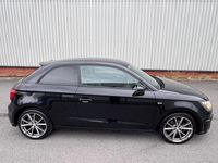 Used Audi A1 S-Line 122 HP (89 kW) 2014 Black Hatchback