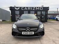 Used Mercedes C300 AMG line 2019 Black Sedan