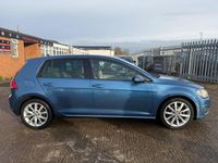 Used VW Golf VII GT 2013 Blue Hatchback