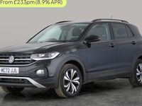 Used VW T-Cross Black Edition 110 HP (80 kW) 2023 Black SUV