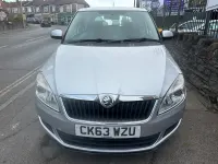 Used Skoda Fabia SE 69 HP (50 kW) 2013 Silver Hatchback