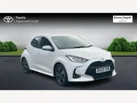 Used Toyota Yaris Design 2025 White Hatchback