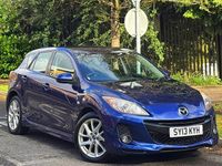 Begagnad Mazda 3 105 HK (77 kW) 2013 Blå Halvkombi