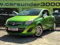 Used Vauxhall Corsa 83 HP (61 kW) 2014 Green Hatchback