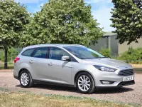 Used Ford Focus Titanium 125 HP (91 kW) 2017 Silver Estate