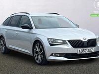 Used Skoda Superb SportLine 220 HP (161 kW) 2017 Silver Estate