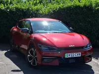 Used Kia EV6 GT-Line 166 kW (226 HP) 2022 Red SUV