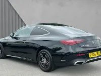 Used Mercedes CLE220 AMG line 197 HP (144 kW) 2026 Obsidian black metallic Coupe