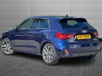 Used Audi A1 Sportback S-Line 108 HP (79 kW) 2024 Navarra blue Hatchback
