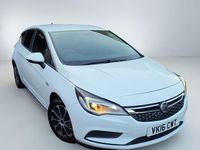 Used Vauxhall Astra Design Edition 110 HP (80 kW) 2016 White Hatchback