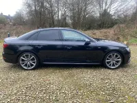 Used Audi A4 Black Edition 150 HP (110 kW) 2018 Black Sedan