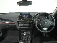 Used BMW 118 Sport Line 150 HP (110 kW) 2016 Blue Hatchback
