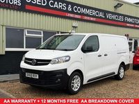 Used Vauxhall Vivaro S 2019 White MPV