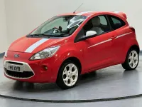 Used Ford Ka 69 HP (50 kW) 2011 Red Hatchback