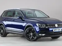 Second-hand VW Tiguan SE 150 CP (110 kW) 2017 Albastru SUV