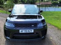 Used Land Rover Range Rover Sport SVR 575 HP (422 kW) 2020 Black SUV