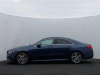 Used Mercedes CLA180 AMG line 136 HP (100 kW) 2019 Blue Sedan