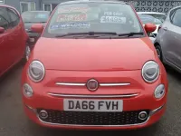 Used Fiat 500 Lounge 69 HP (50 kW) 2016 Pink Hatchback