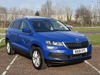 Used Skoda Karoq SE Technology 150 HP (110 kW) 2018 Blue SUV