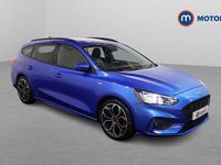 Used Ford Focus ST-Line X 125 HP (91 kW) 2020 Blue Estate