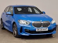 Used BMW 118 M Sport 140 HP (102 kW) 2020 Blue Hatchback