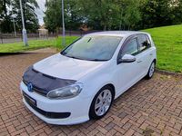Used VW Golf VII 2012 White Hatchback
