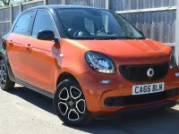 Używany Smart ForFour Premium 90 KM (66 kW) 2015 Pomarańczowy Hatchback