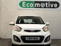 Used Kia Picanto 68 HP (50 kW) 2014 White Hatchback