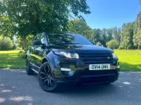 Used Land Rover Range Rover evoque Dynamic 190 HP (139 kW) 2014 Black SUV