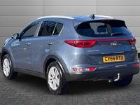 Used Kia Sportage 114 HP (83 kW) 2016 Planet blue SUV