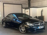 Used Mercedes E220 AMG 2013 Black Cabriolet