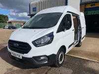 Used Ford Transit Custom S 2020 White Van