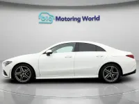 Used Mercedes CLA180 AMG line 136 HP (100 kW) 2021 White Coupe