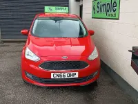 Used Ford C-MAX Zetec 118 HP (86 kW) 2016 Red MPV